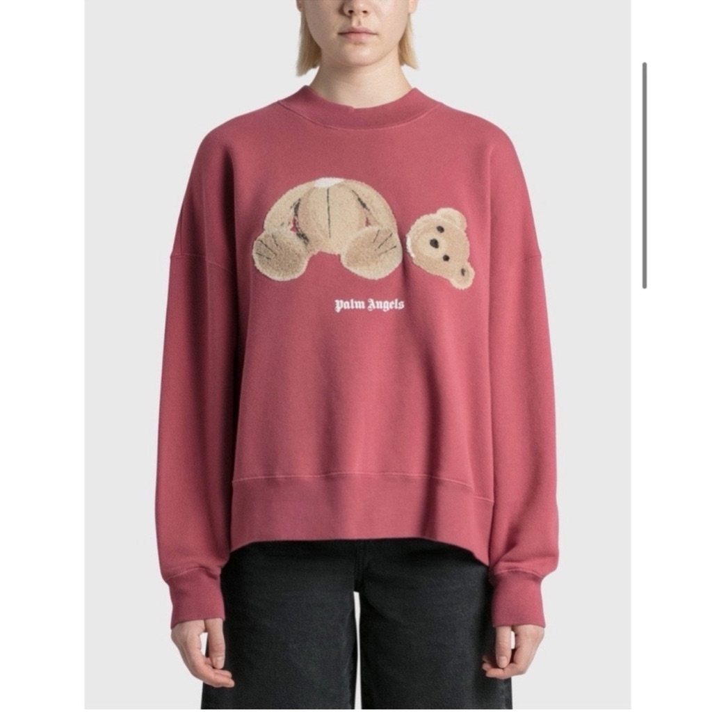 Palm Angels Sweatshirt Bear Size Xxs Nwt.
